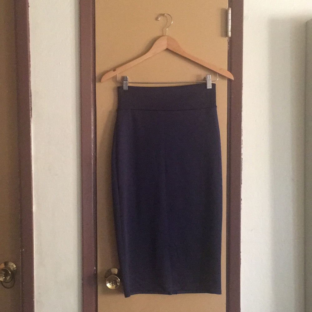 High Waisted Pencil Skirt.